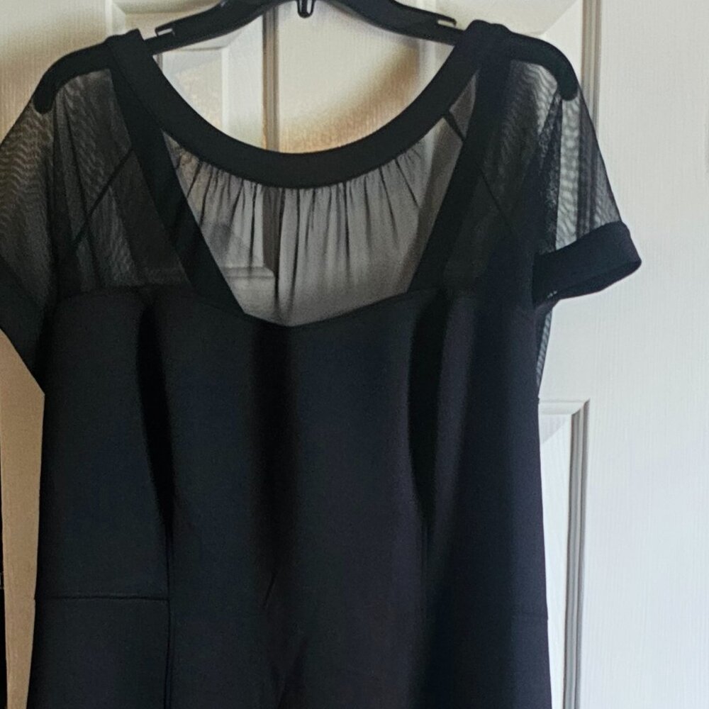 Beautiful black cocktail dress.  Size 16W